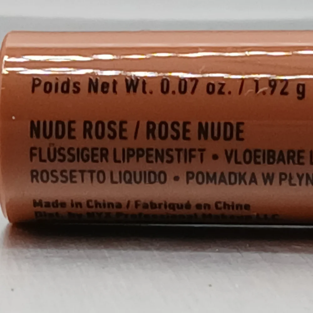 5 For $25 Item🌸 NYX Matte Liquid Lipstick shade NUDE ROSE - Picture 3 of 3